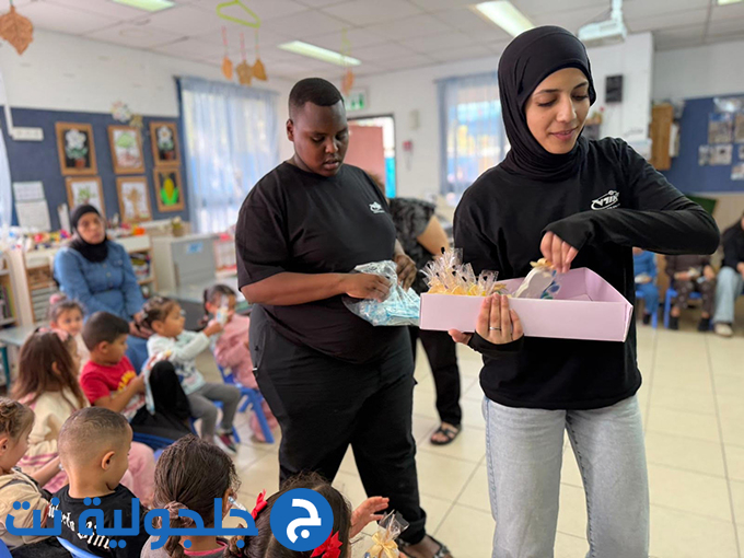 يومًا مميزًا للتطوع بمشاركة جميع الطلاب في مدرسة اورط التكنولوجية العربية الرملة